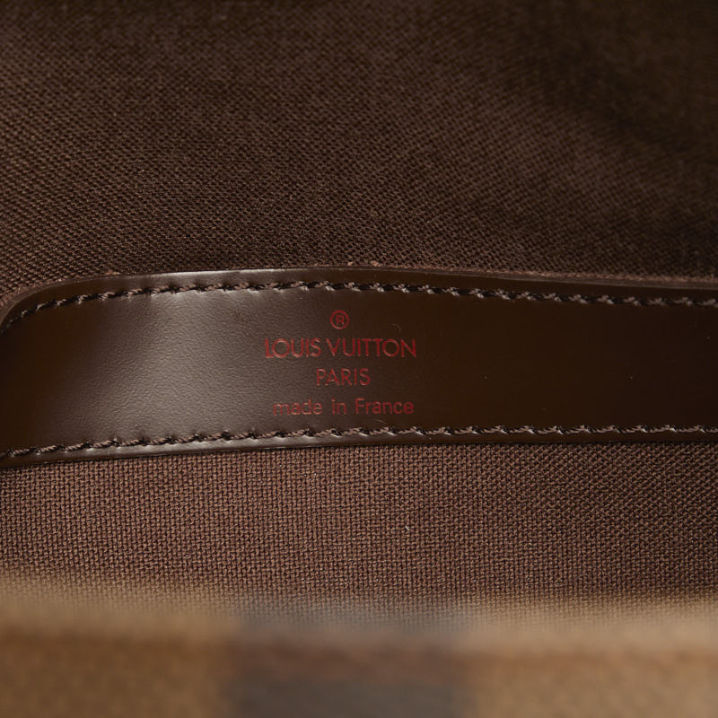 Louis Vuitton Damier Navyglio N45255 Brown PVC Leather  Louis Vuitton