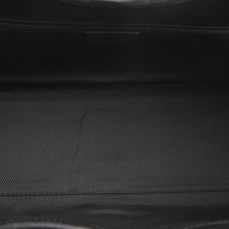 Gucci GG Canvas Jacky Handbags Shoulder Bag 002 1067 Black Canvas Leather Ladies Gucci