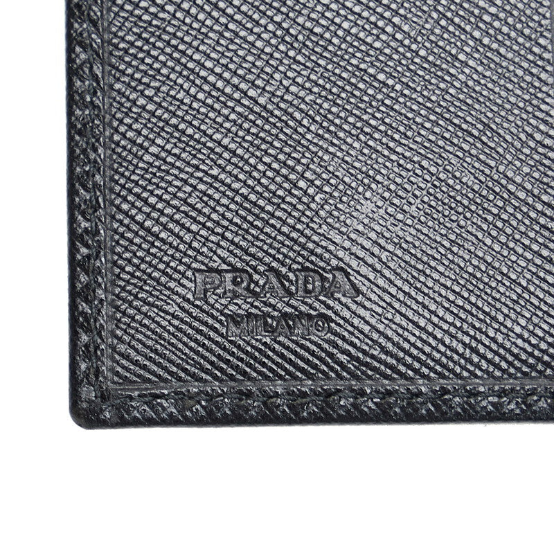 Prada 6  Keycase Black Leather  Prada
