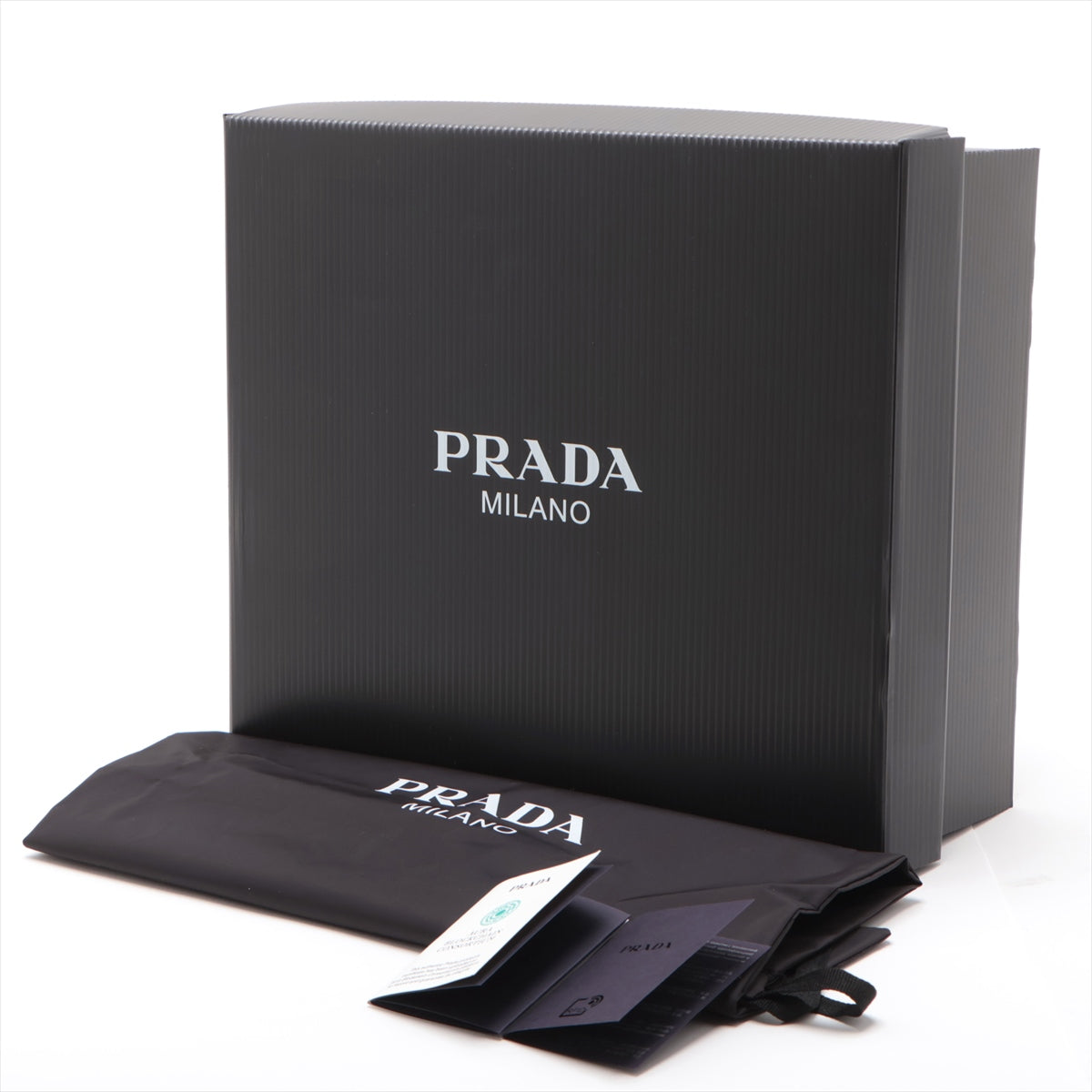 Prada Leather Sniper 36 1/2  White 1E947M Triangle Logo Boar