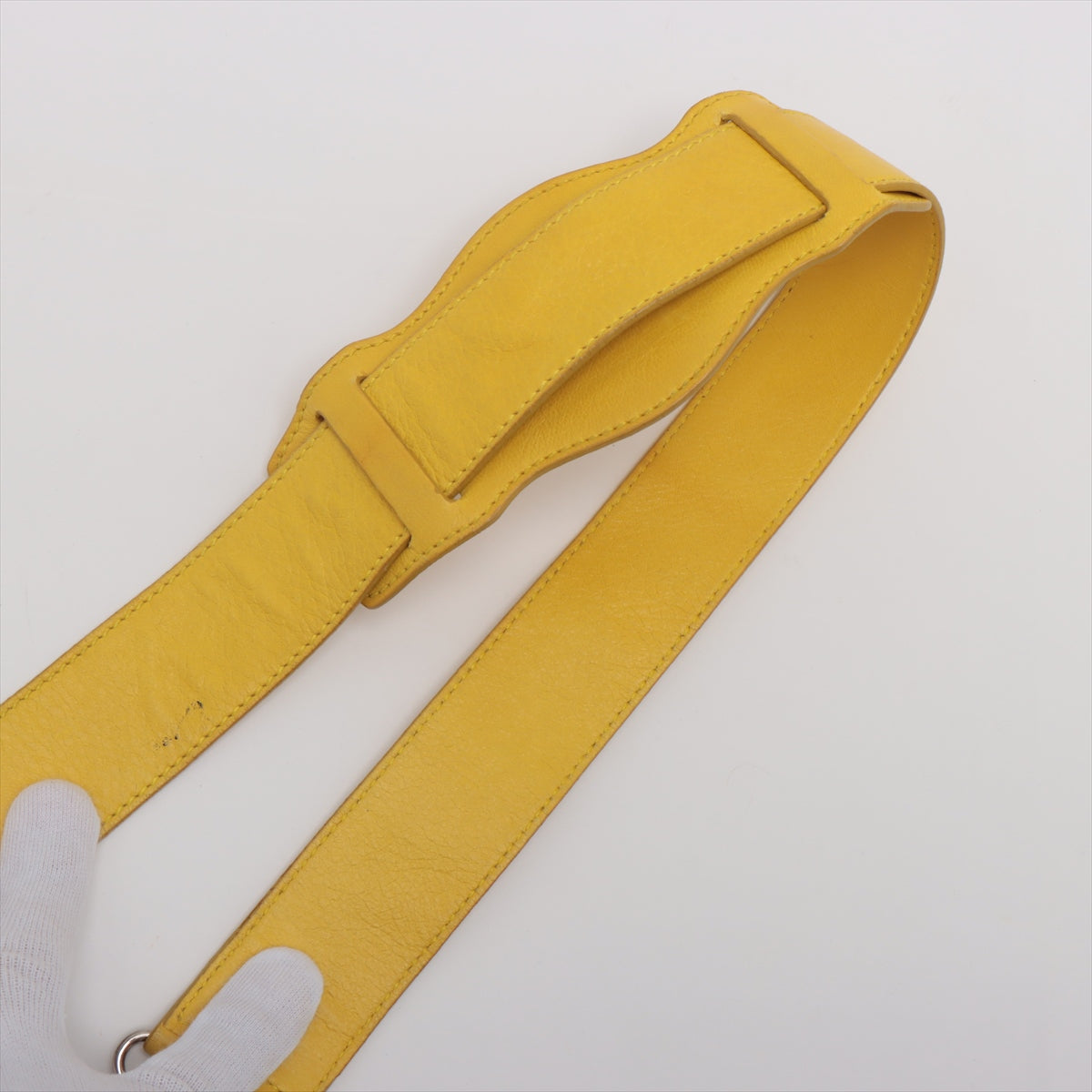Giant Part Time Leather Handbag Yellow 173082     Mirror