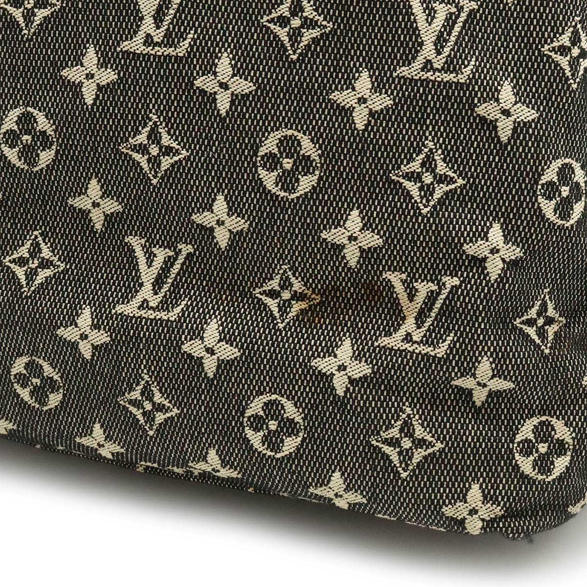 Louis Vuitton Louis Vuitton Monograms Mini Cabaret Tortoise Semi-Shellder Black M92495