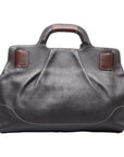 Salvatore Ferragamo Salvatore Ferragamo Gantiini AB-21 C537 Handbag Leather Brown