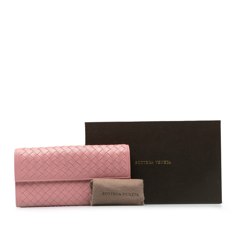 Bottega veneta pink wallet best sale