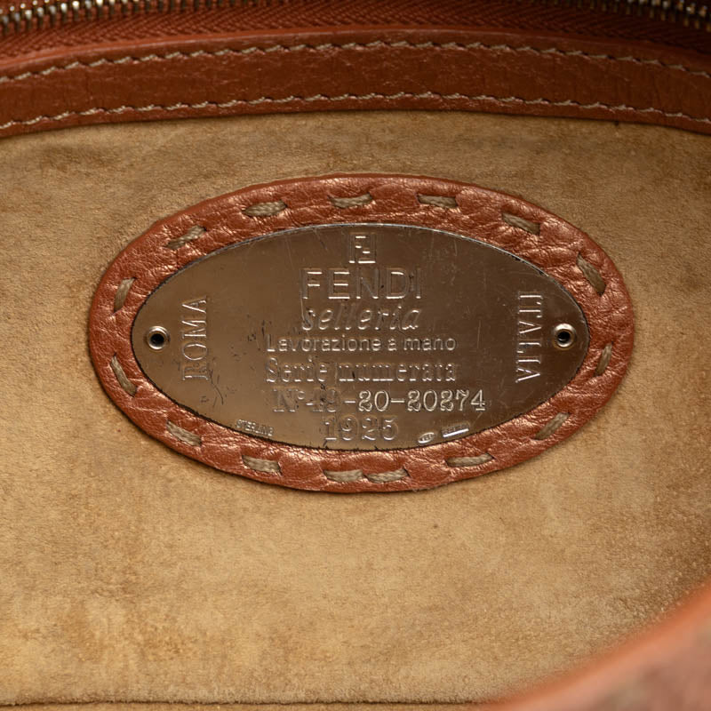 Fendi Selleria Manma Bucket Handbags One Sheldon 8BR101 Pink Leather Ladies Fendi